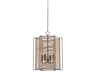 Ramon 4-Light Textured Black Pendant