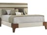 Island Fusion Mandarin Upholstered King Panel Bed