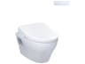 Washlet+ EP Wall-Hung Elongated Toilet with S7 Contemporary Bidet Seat and DuoFit In-Wall Dual-Flush Tank System