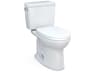 Drake 2-Piece Elongated Universal Height Tornado Flush Toilet with Cefiontect and SoftClose Seat, Washlet+ Ready