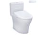 Aquia-IV Washlet+ 1-Piece Elongated Dual Flush Toilet with S7A Contemporary Electric Bidet Seat