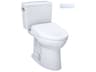 Drake Washlet+ 2-Piece Elongated Tornado Flush Toilet with S7A Contemporary Bidet Seat