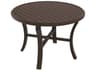 Banchetto Slat Aluminum Round Outdoor Dining Table