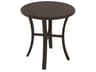 Banchetto Slat Aluminum Round KD Patio Bar Table