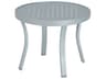 Boulevard Aluminum Round Tea Table