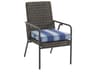 Cypress Point Ocean Terrace Wicker Small Dining Arm Chair