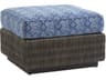 Cypress Point Ocean Terrace Wicker Ottoman