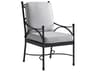 Pavlova Aluminum Dining Arm Chair