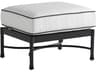 Pavlova Aluminum Ottoman