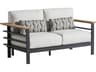 South Beach Aluminum Loveseat