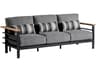 South Beach Aluminum Sofa
