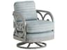 Silver Sands Aluminum Occasional Swivel Lounge Chair