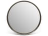 Samar Elements Round Wall Mirror Vintage Silver