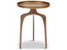 Vinya Elements End Table in Antique Brass