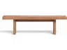 Brooks Teak Brown Accent Bench
