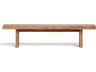 Brooks Teak Brown Accent Bench