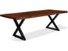 Brooks Rectangular Wood Dining Table in Americano