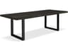 Brooks Rectangular Dining Table Ebonized Black Acacia Wood