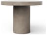 Mixx Circa Concrete Counter Height Dining Table Dia. Dark Grey