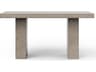 Elcor Mixx Concrete Bar Table Rectangular Outdoor