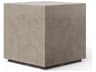 Bloc End Table Modern Concrete
