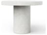 Mixx Ivory Terrazzo Concrete Round Counter Table