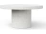 Mixx Ivory Terrazzo Concrete Round Dining Table