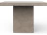 Mixx Una Dark Grey Concrete Square Bar Table