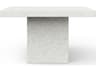 Mixx Ivory Terrazzo Concrete Square Counter Table
