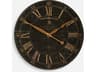 Bond Street 18" Black Wall Clock