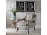 Obrien Gray Fabric Tufted Accent Chair