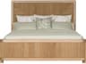 Form Natural Oak Wood King Platform Bed