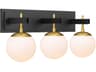 Allie Brass Vanity Light
