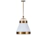 Savarin White Bell Pendant