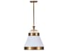 Savarin White Bell Pendant