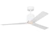 Peel 52 Inch Smart LED Ceiling Fan Modern Minimalist