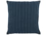 Hendri Dark Blue Throw Pillow
