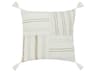 Apana Beige Throw Pillow