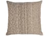 Beryl Coco Brown Throw Pillow