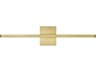 Banda 24 Inch Bath Bar Natural Brass Linear Vanity Light