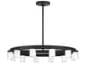 Esfera 12-Light Nightshade Black Chandelier