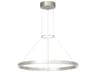 Fiama 24 Inch LED Pendant Light A Minimalist Ring Fixture