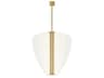 Nyra 1-Light Plated Brass Pendant