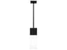 Kulma 1-Light Black Linear Mini Pendant