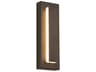 Aspen Outdoor Wall Sconce 15-Inch Bronze