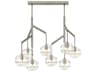 Sedona Double Chandelier in Satin Nickel