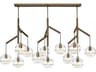 Sedona Triple Chandelier Deconstructed Modern
