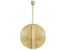 Bau 36 Inch LED Pendant in Natural Brass