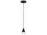 Cupola LED Mini Pendant Nightshade Black