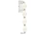 Collier 1-Light Polished Nickel Wall Sconce